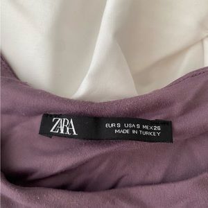 Zara contour high neck body suit